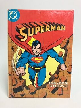 Vintage Superman From Krypton to Metropolis 1982 DC Comics Fisher-Price